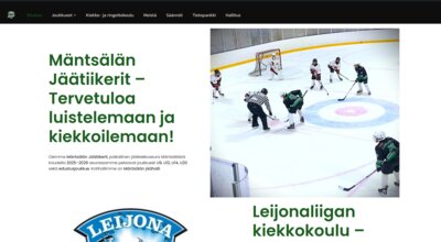 Mäntsälän Jäätiikerit screenshot