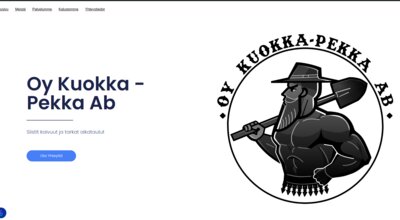 Kuokkapekka.fi screenshot
